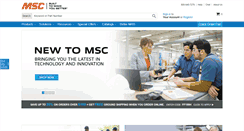 Desktop Screenshot of mscdirect.com