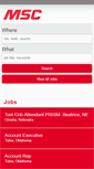 Mobile Screenshot of mscdirect.jobs